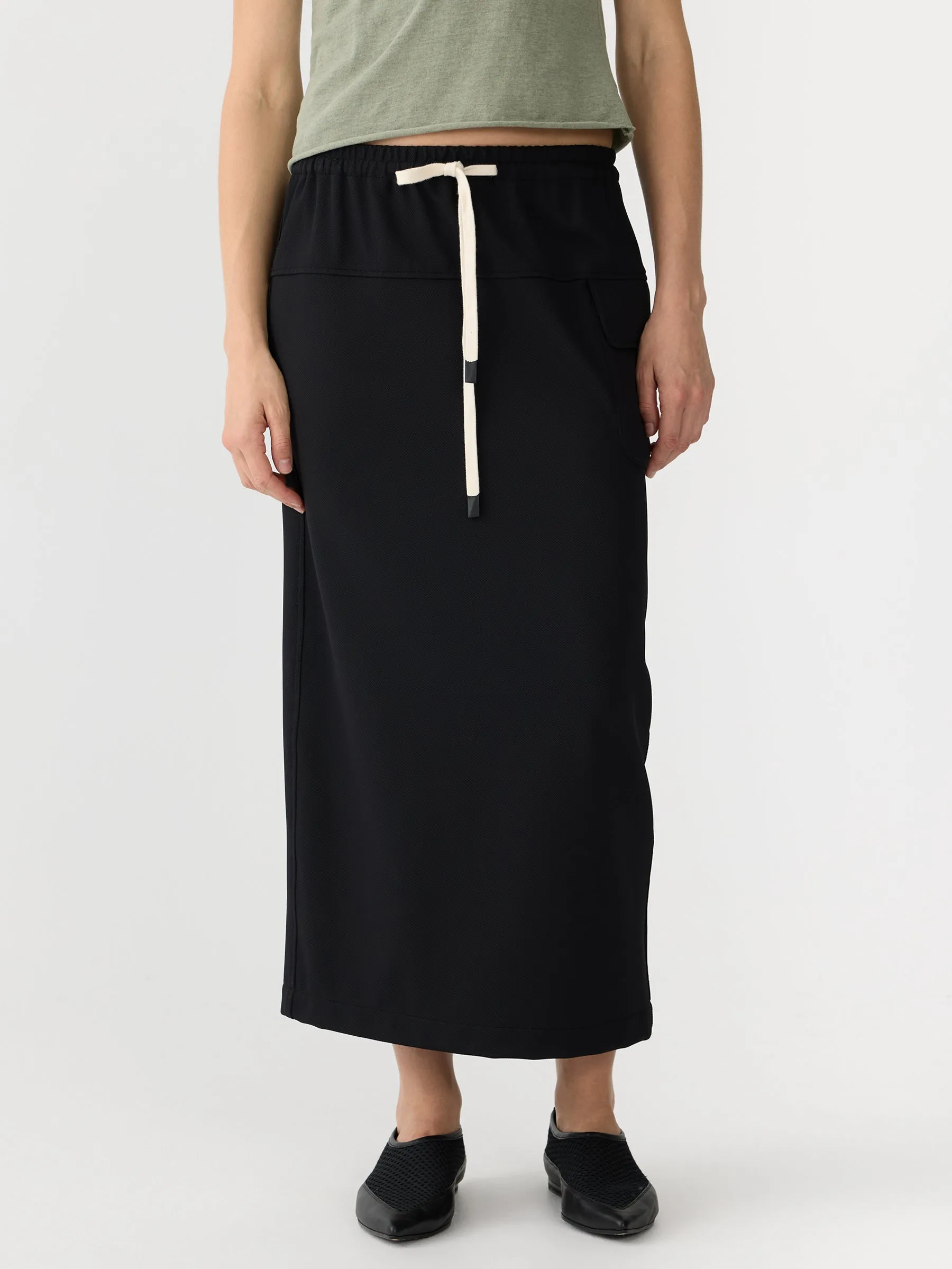 pique utility skirt