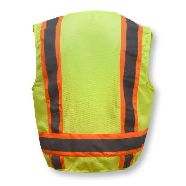 Radians SV6 Two Tone Surveyor Type R Class 2 Solid/Mesh Safety Vest