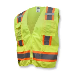 Radians SV6 Two Tone Surveyor Type R Class 2 Solid/Mesh Safety Vest