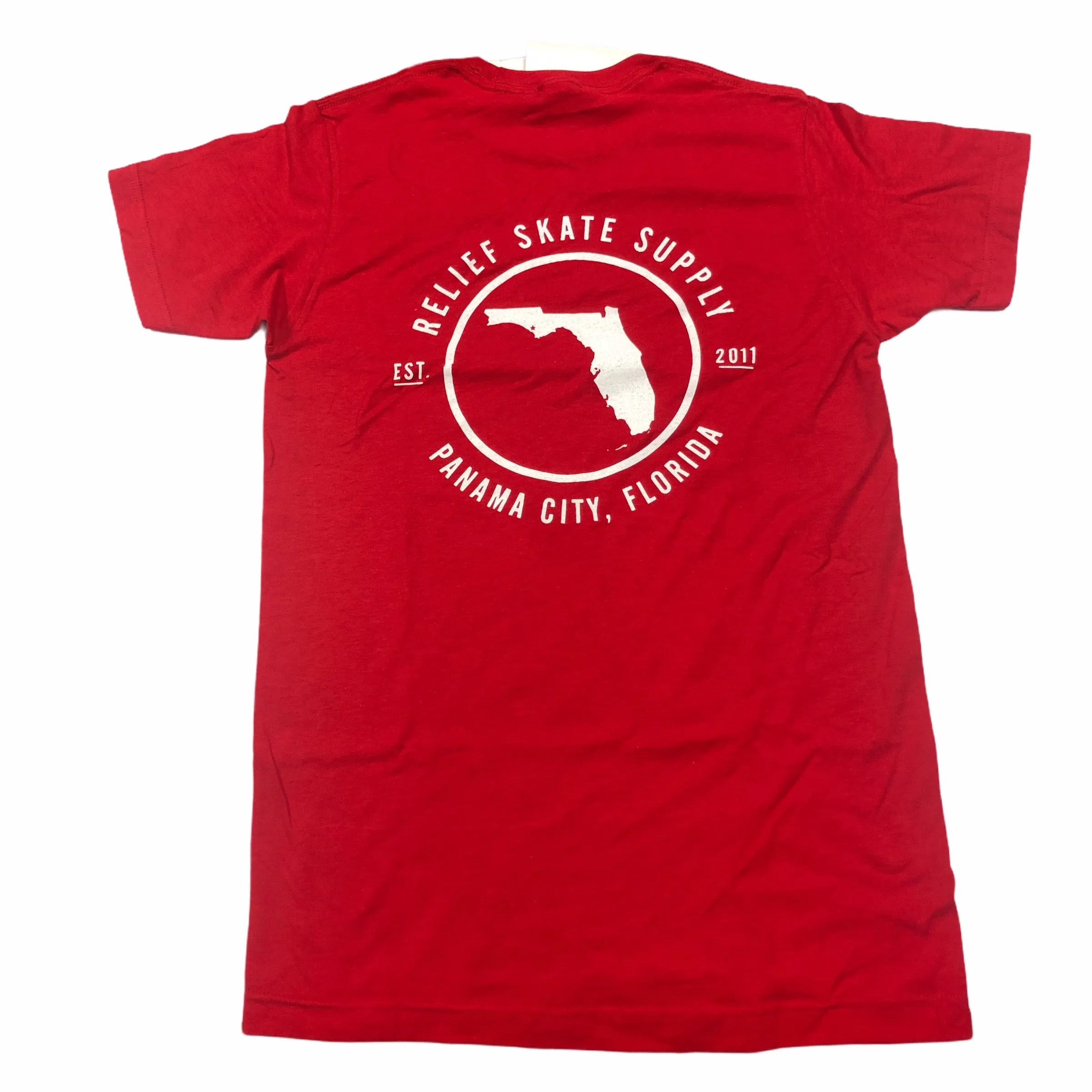 RELIEF FLORIDA T SHIRT RED