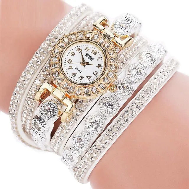 Rhinestone Watch Bracelet Watches