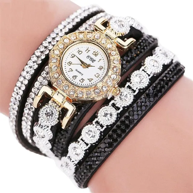 Rhinestone Watch Bracelet Watches