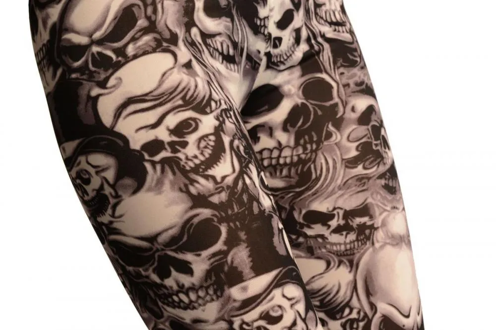 Skulls & Fire (Halloween) Leggings