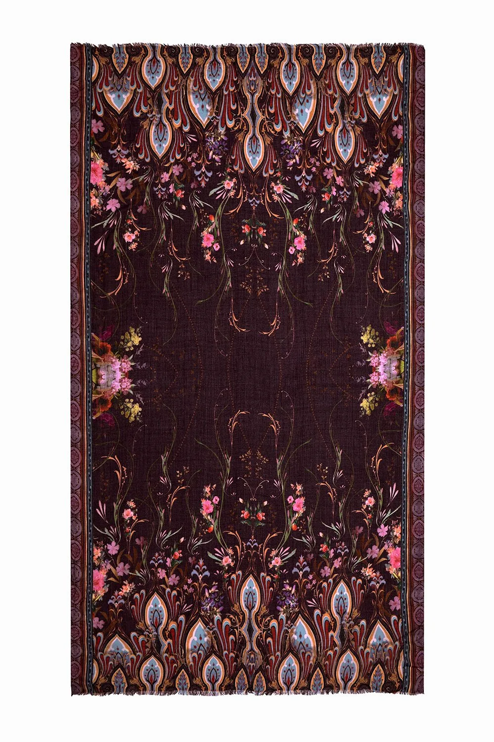 SOFT PRINTED SCARF WILD FLOWER