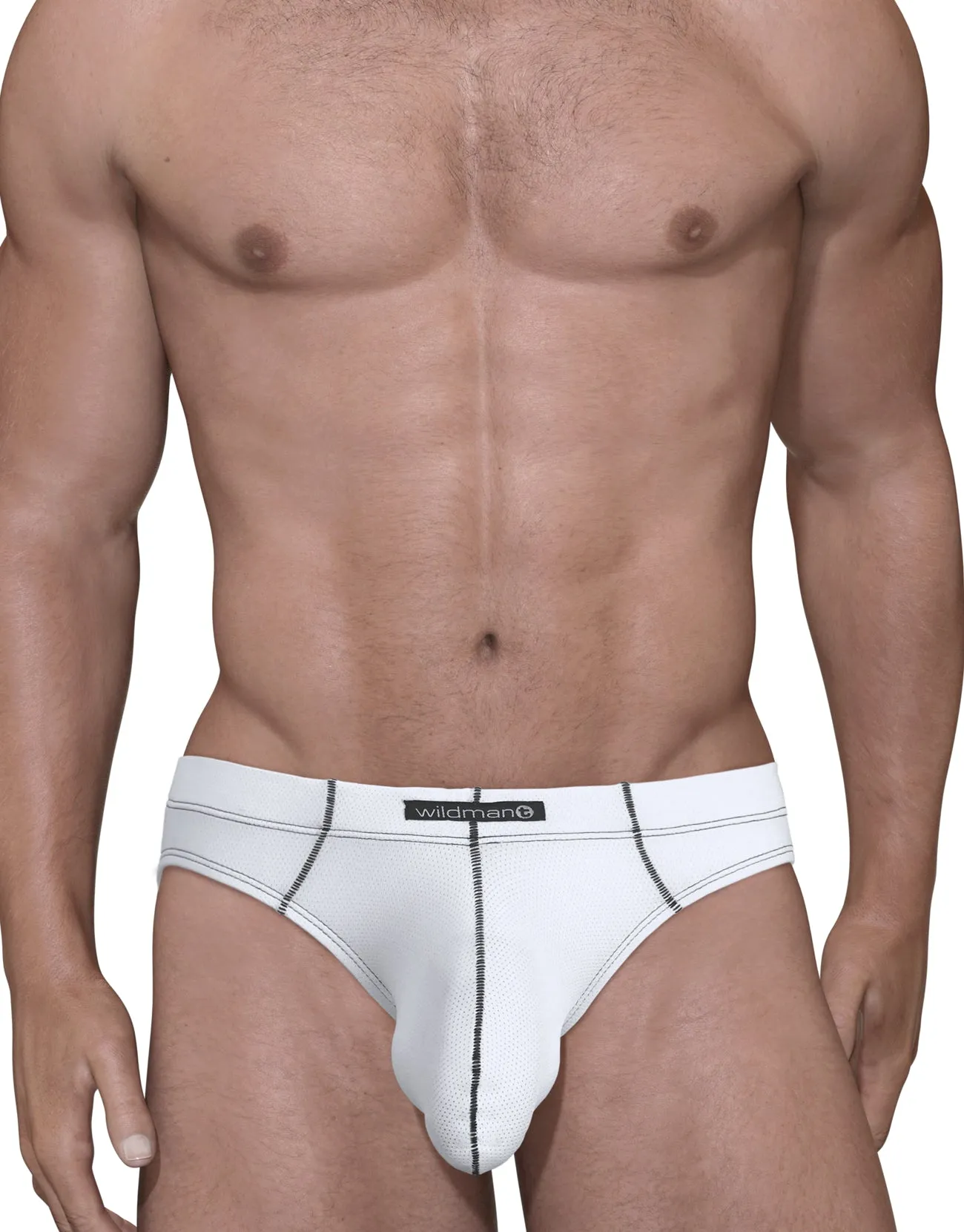 Stitch Big Boy Pouch Brief White