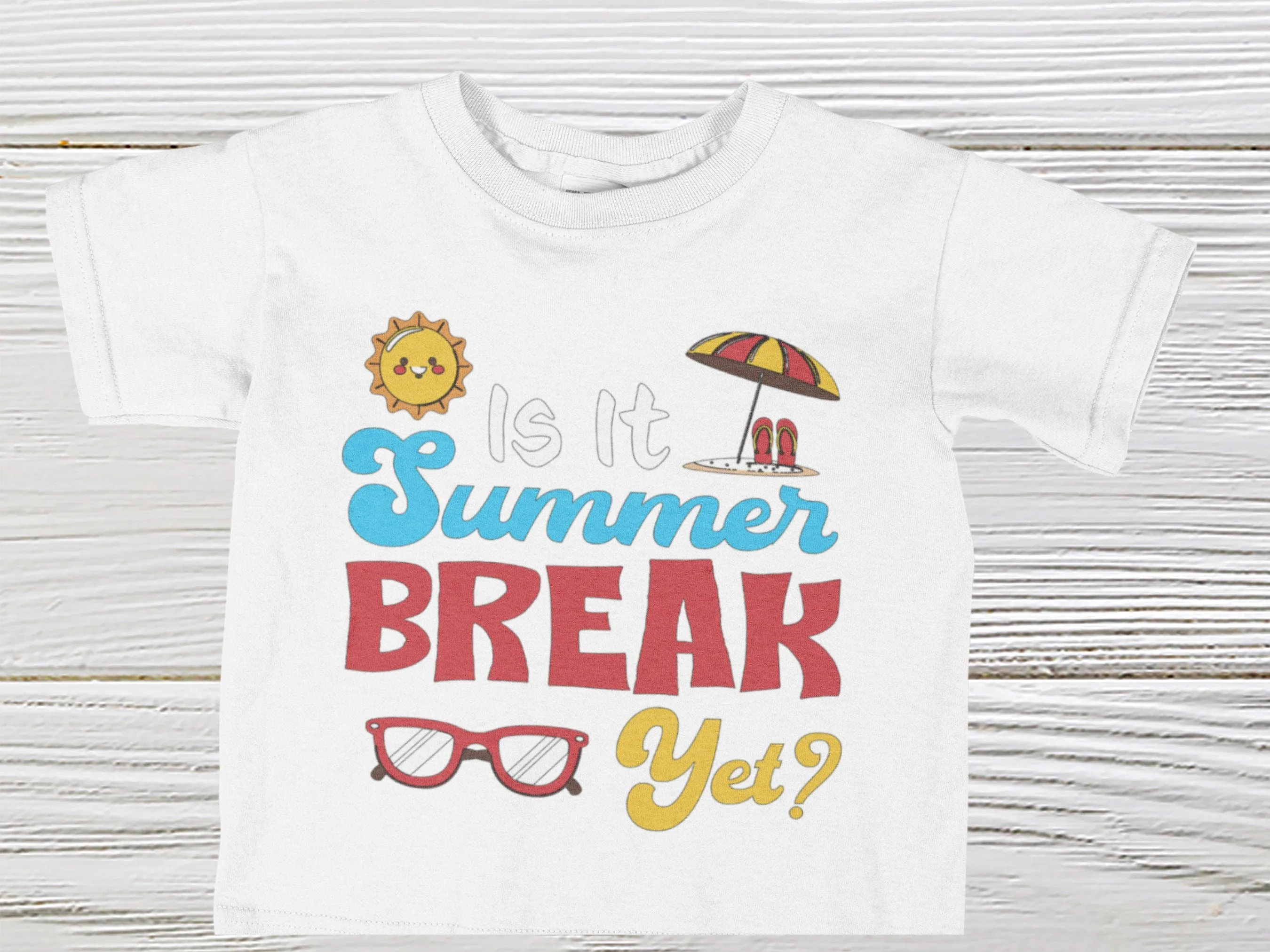 Summer break shirt- Perfect Graduation, End of Year, and Summer Shirt for Kids &amp; Teachers