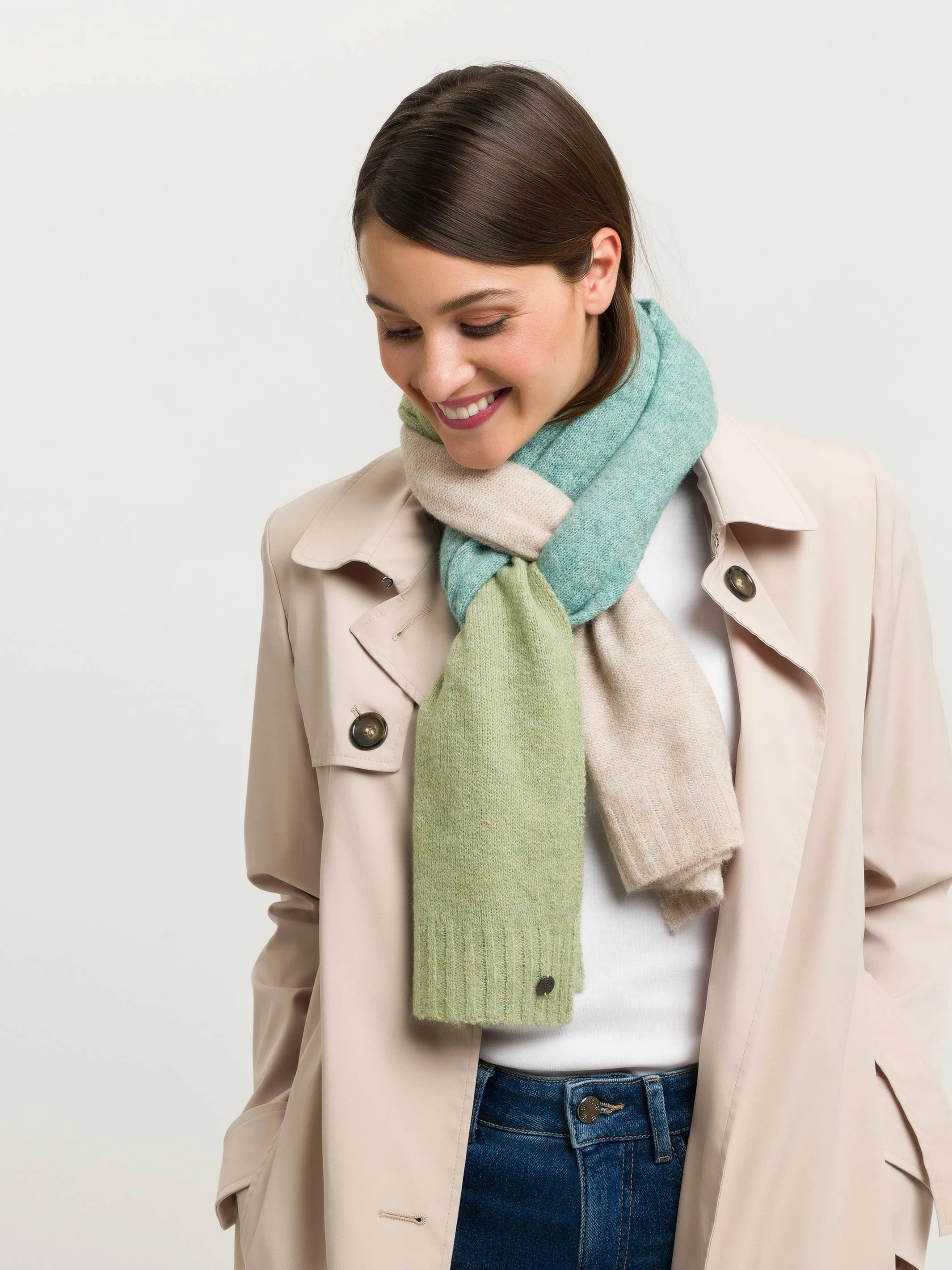 Sustainability Edition Block Stripe Recycled Scarf