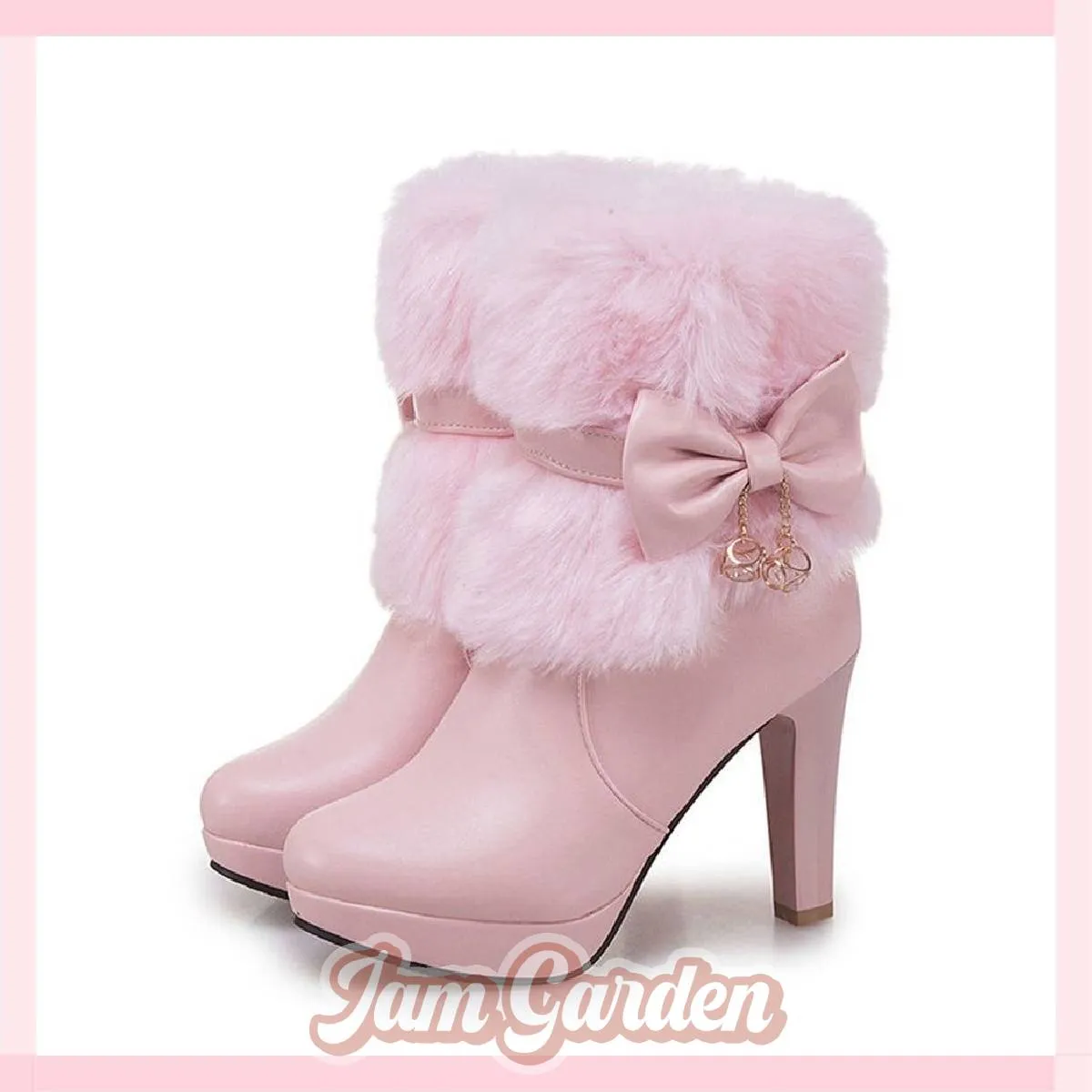 Sweet princess high heel women's ankle boots