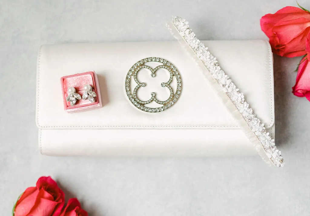 The Daphne Flower Wedding Garter