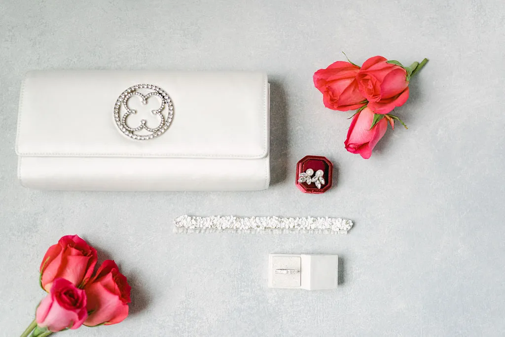 The Daphne Flower Wedding Garter