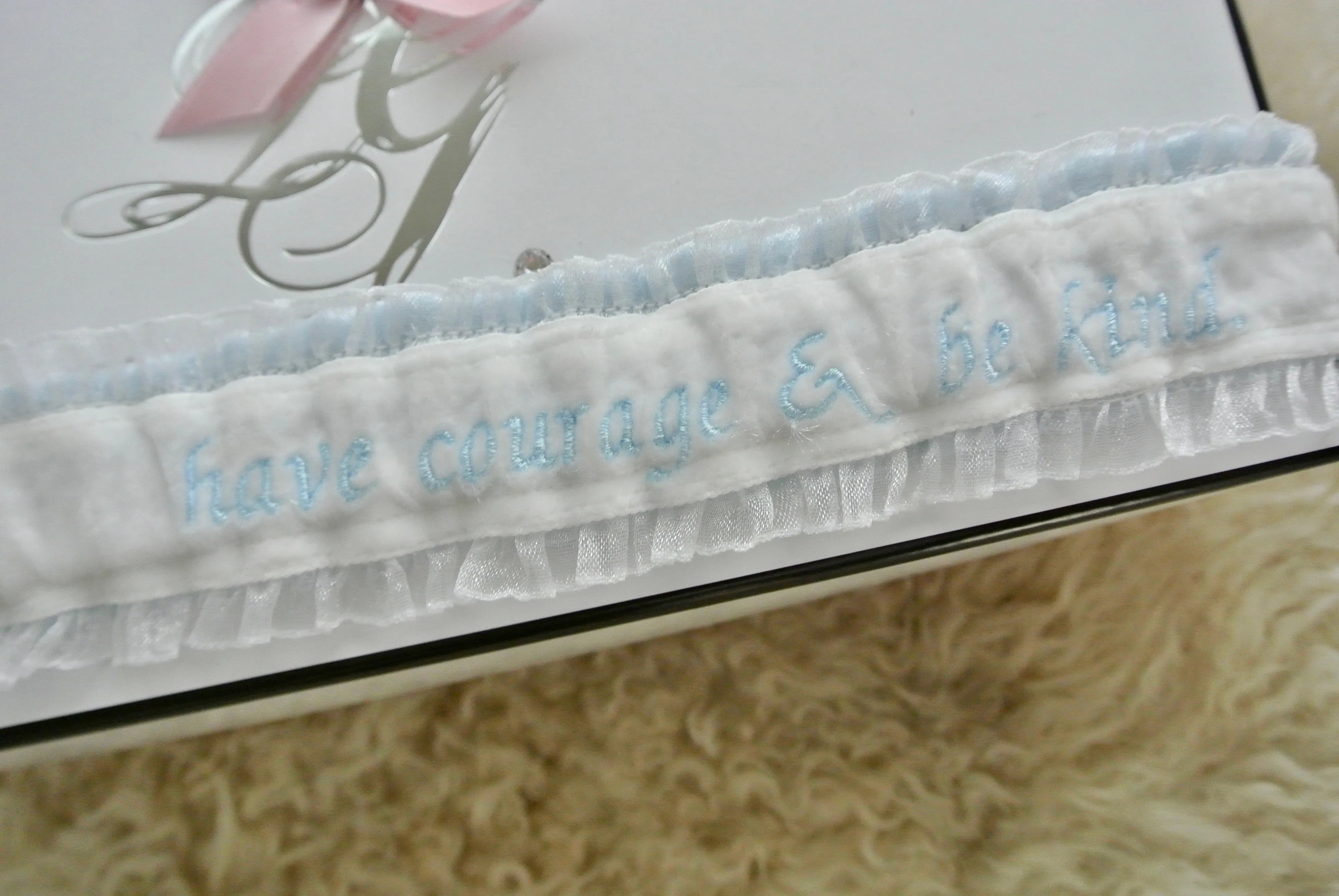 The Glass Slipper Cinderella Garter