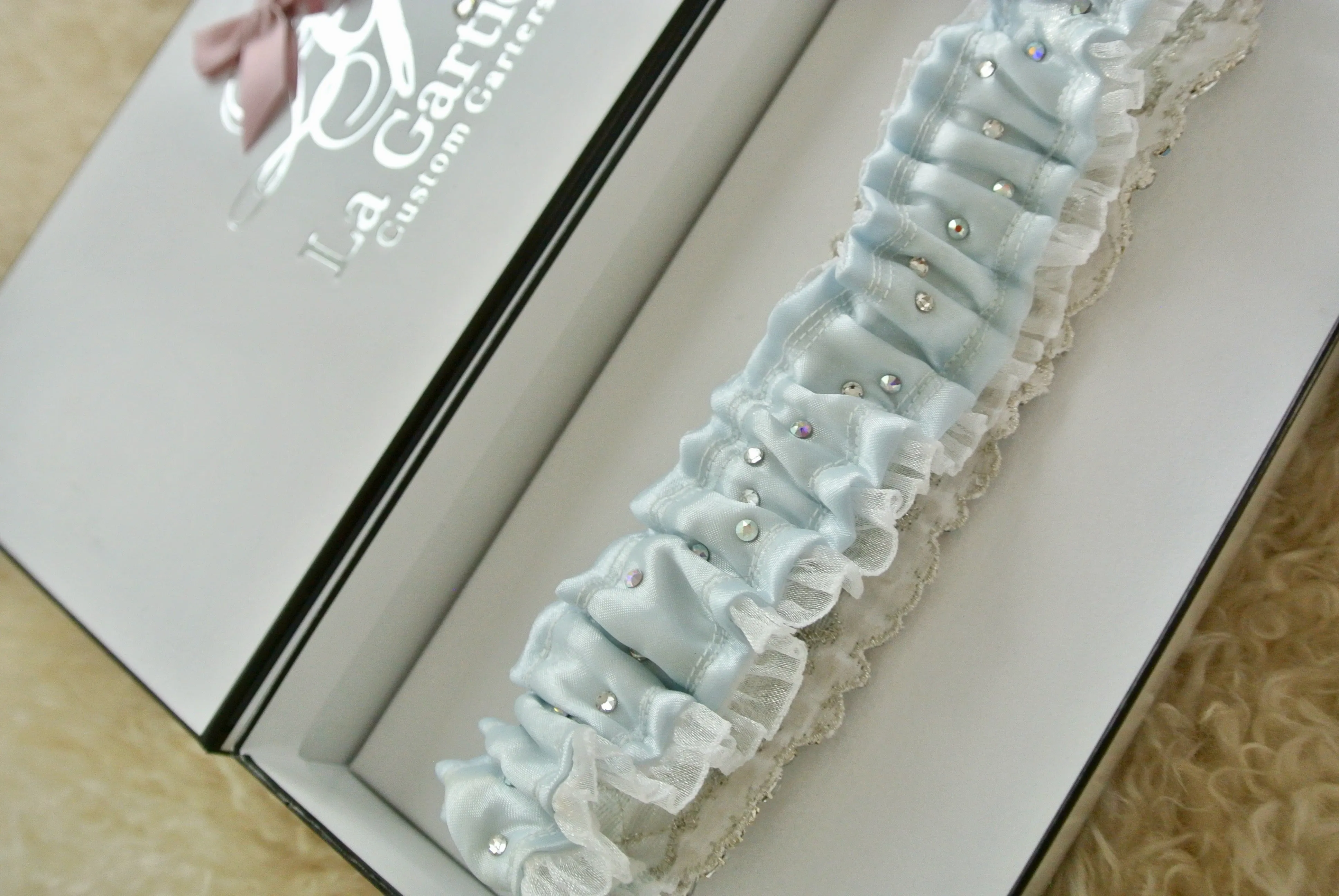 The Glass Slipper Cinderella Garter