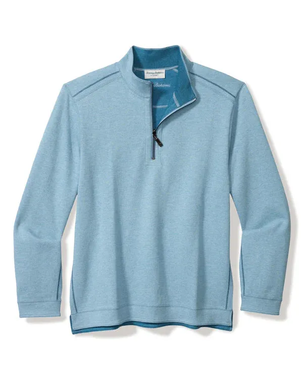 TOMMY BAHAMA FLIPFIELD HALF ZIP