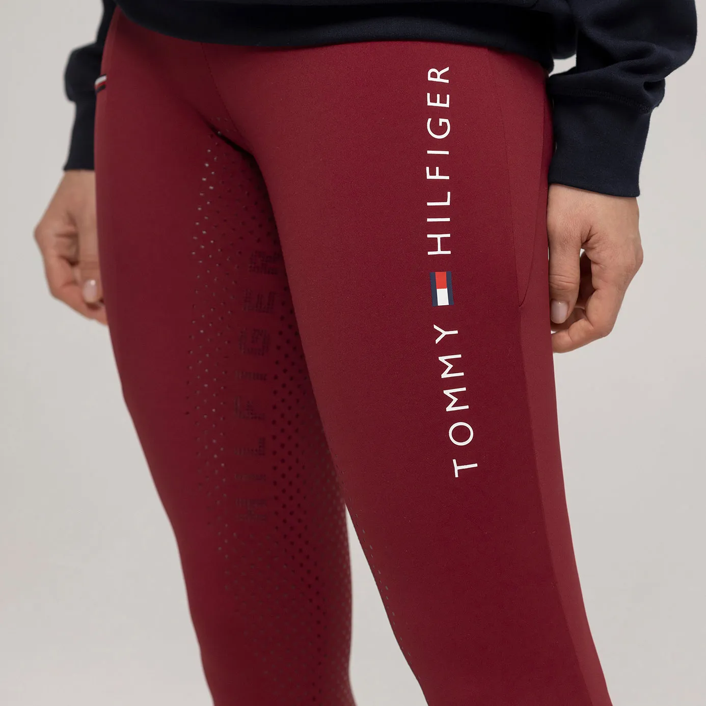 Tommy Hilfiger Elmira Winter Full Grip Leggings - Rouge