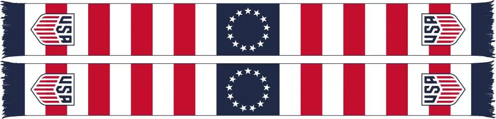 US SOCCER SCARF - Colonial