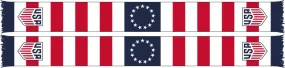 US SOCCER SCARF - Colonial