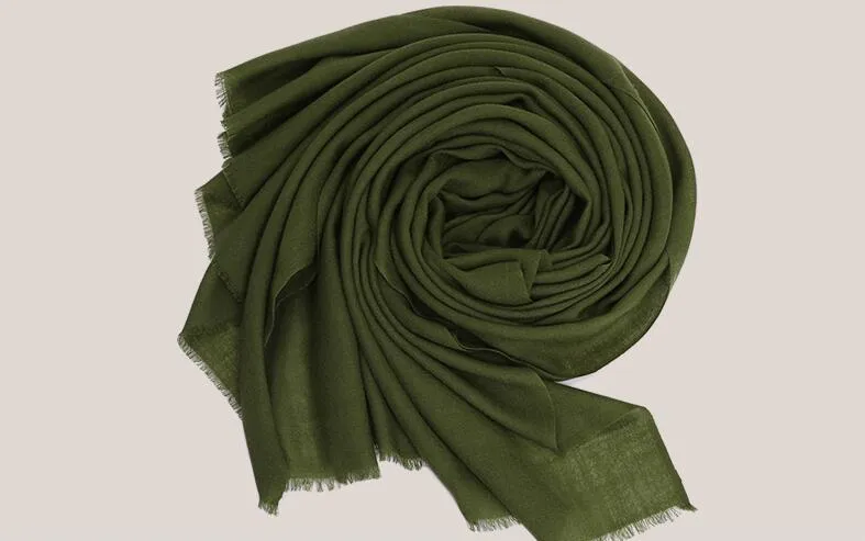 VIGROCK C13 Knit Wool Long Scarf for Women