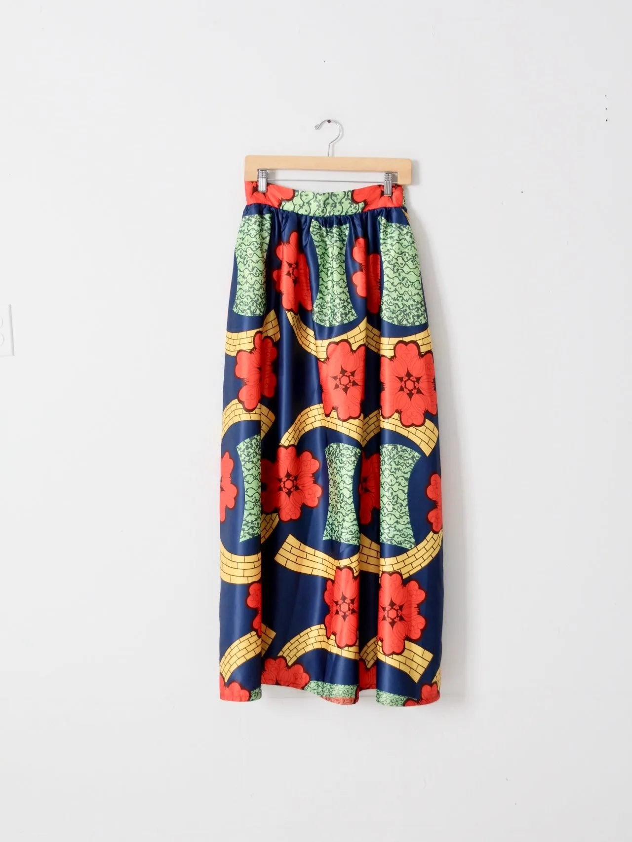 vintage 70s maxi skirt