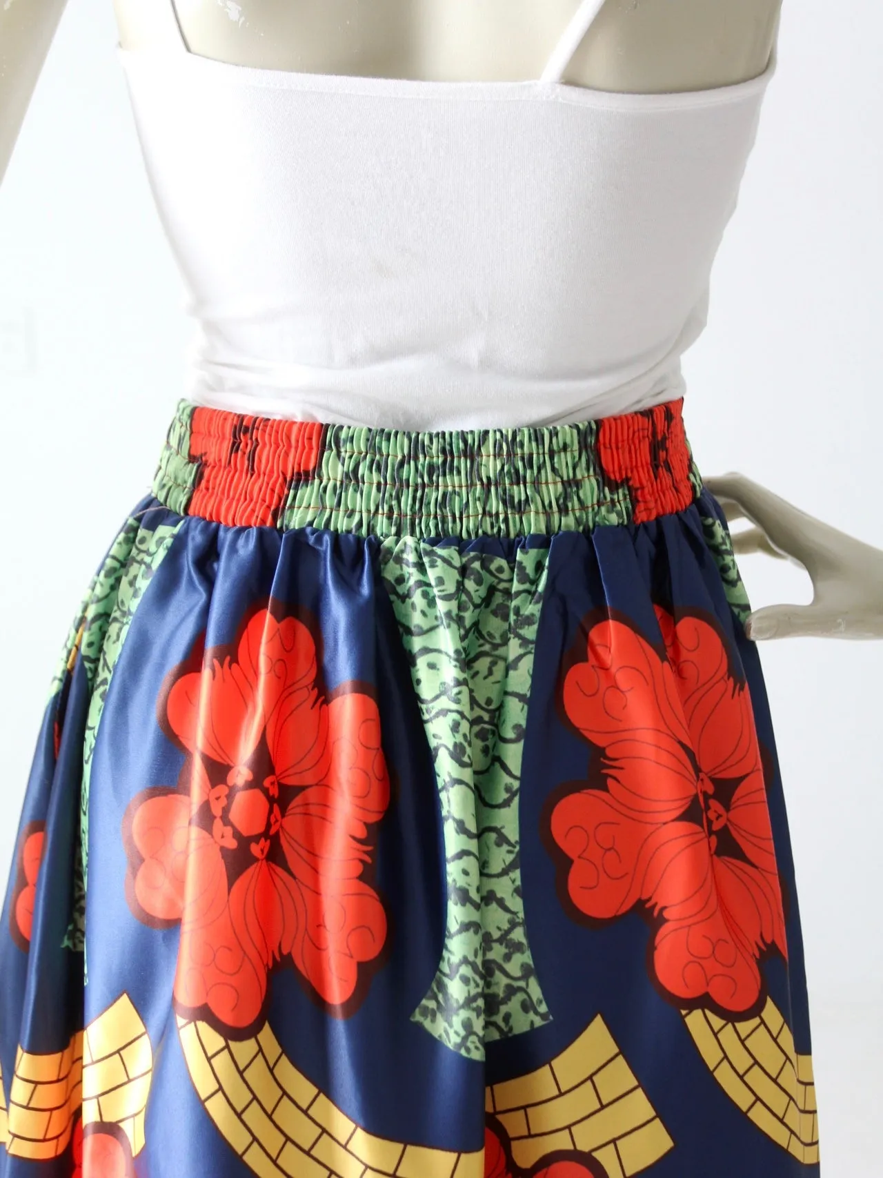 vintage 70s maxi skirt