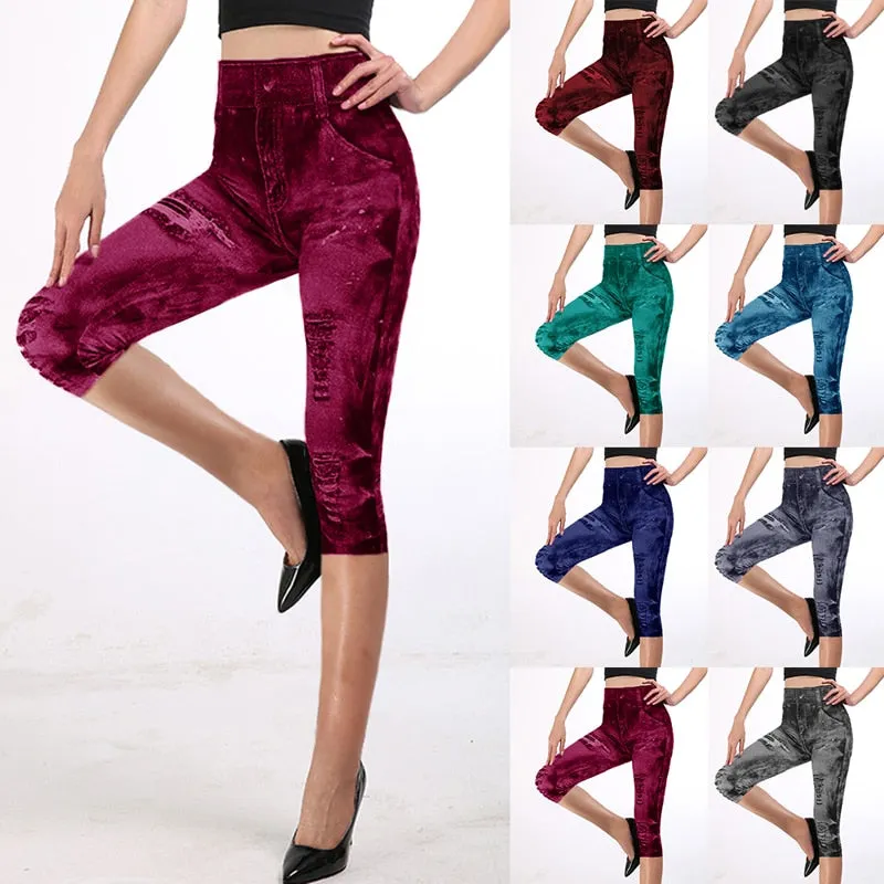 Women Fitness Leggings 3/4