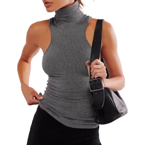 Women's Always Ready Seamless Turtleneck Tank