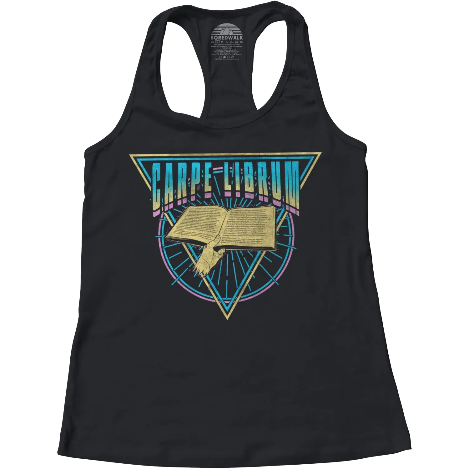 Women's Carpe Librum Racerback Tank Top