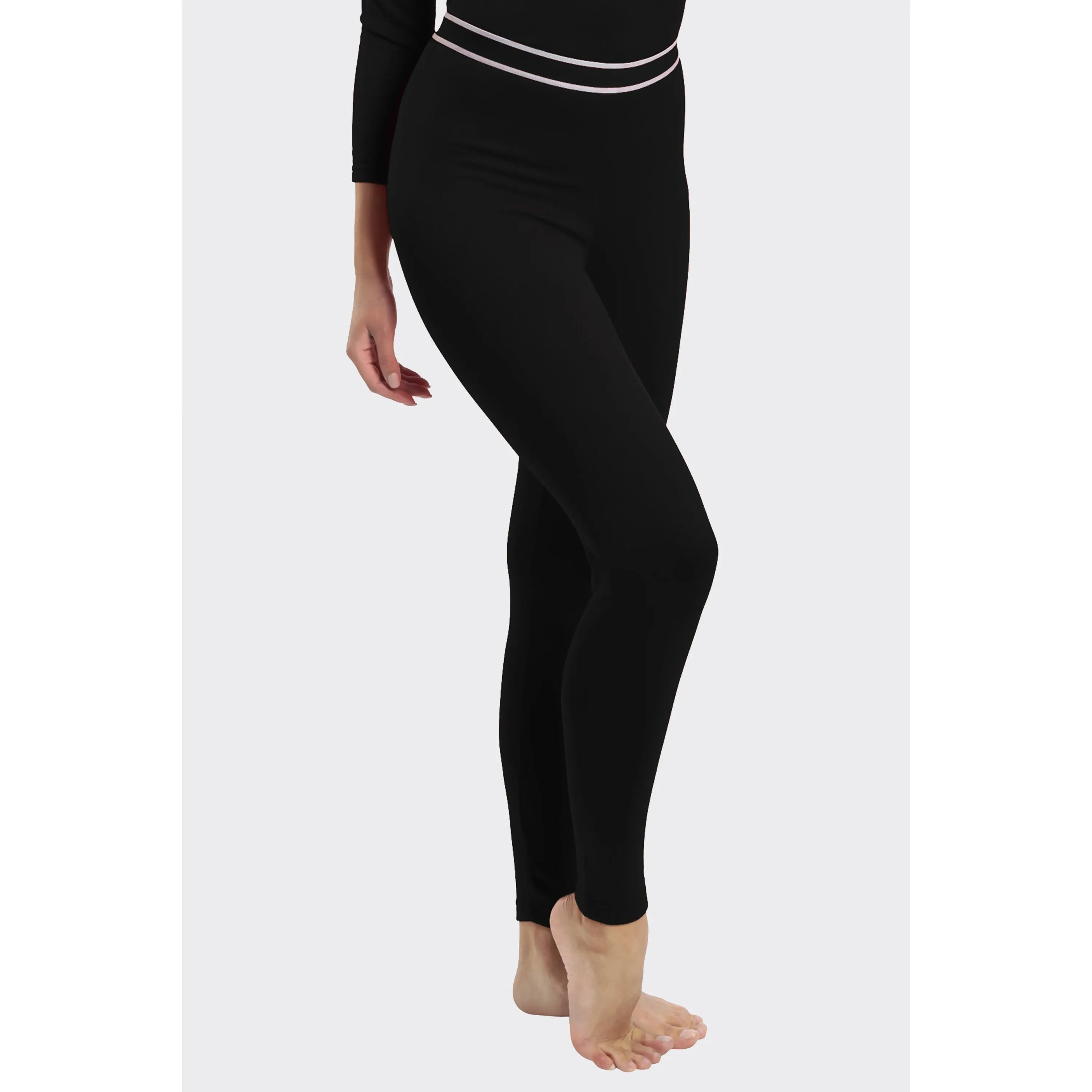 Women's Solid Thermal Bottoms