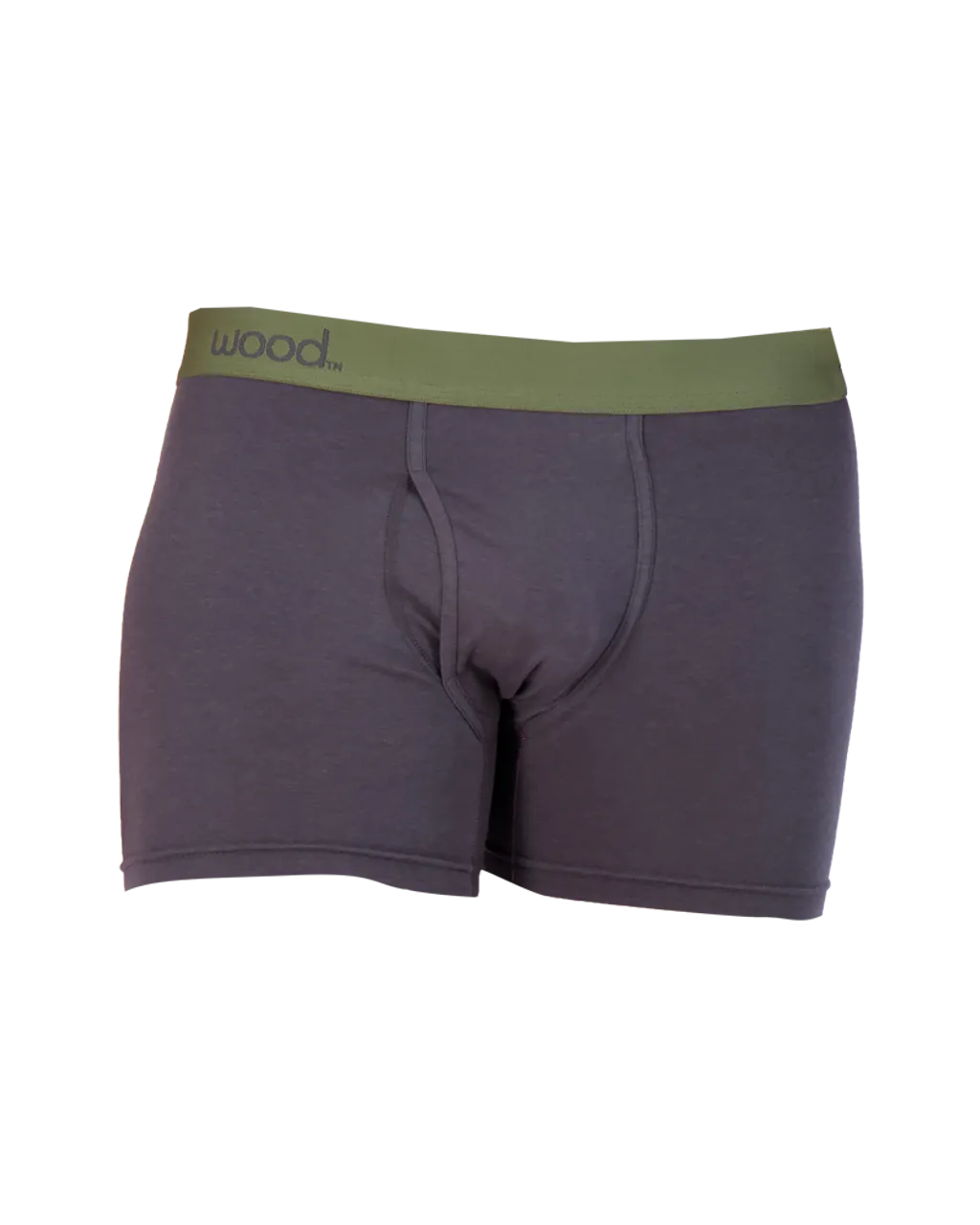 Wood Boxer Brief Underwear (3in/with fly) (Men)