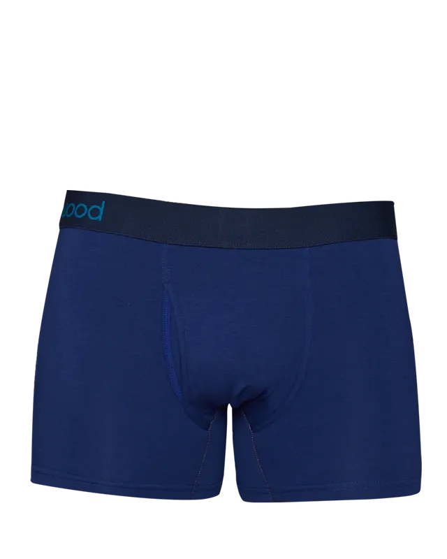 Wood Boxer Brief Underwear (3in/with fly) (Men)