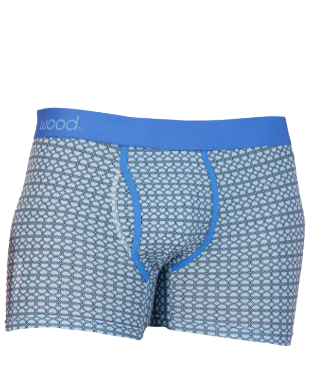 Wood Boxer Brief Underwear (3in/with fly) (Men)