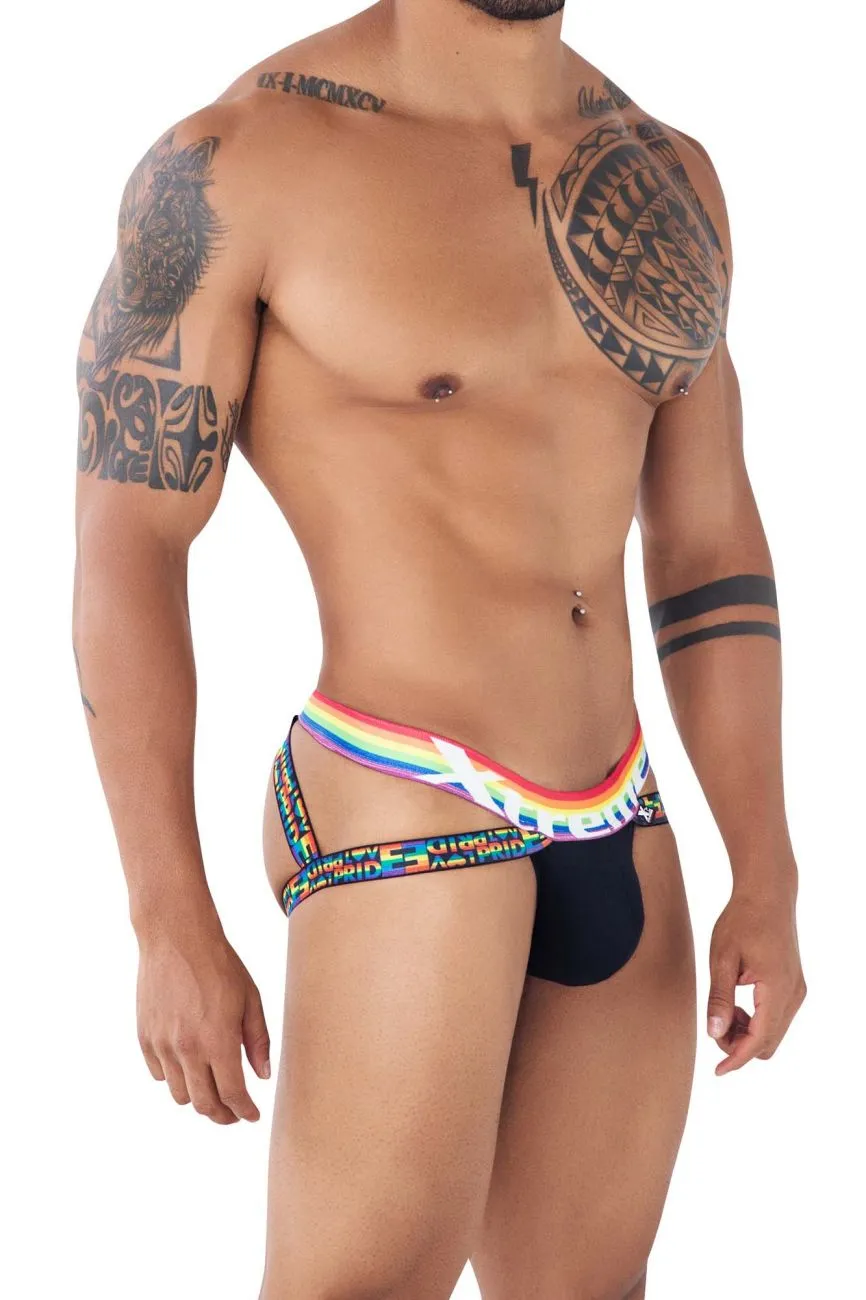 Xtremen 91105 Pride Jockstrap Color Black