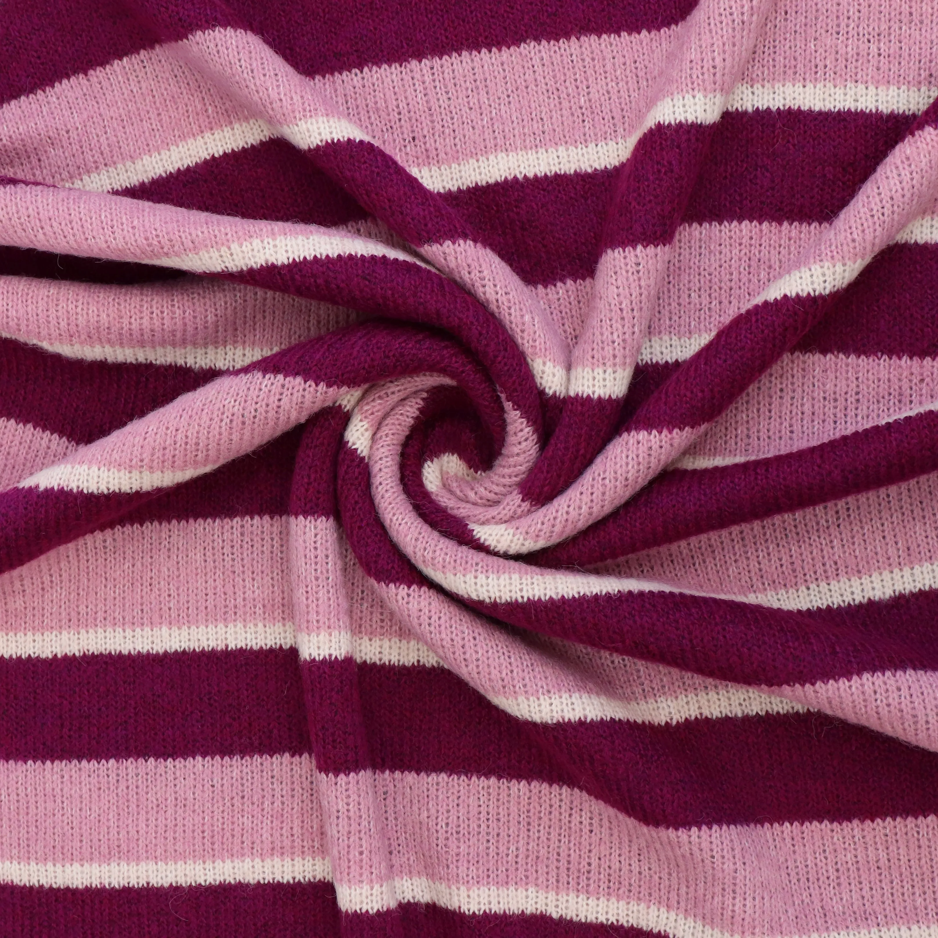 Yarn Dyed Knit - Pink Stripe