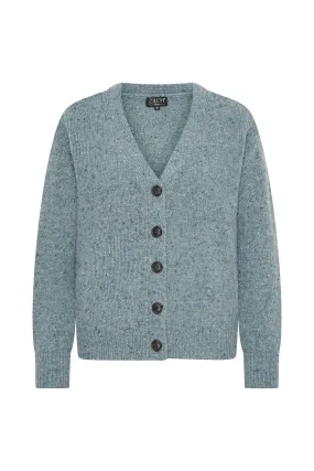 Zilch cardigan V neck fog